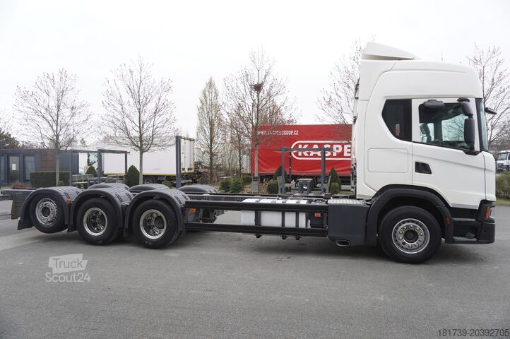 Шасі SCANIA G540 8×4 / Chassis 8.7 m / Steered axle