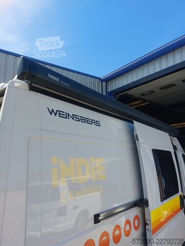 Camper Fiat Ducato Weinsberg Carabus, Baujahr 2024 | Schaltgetriebe | Aufstelldach