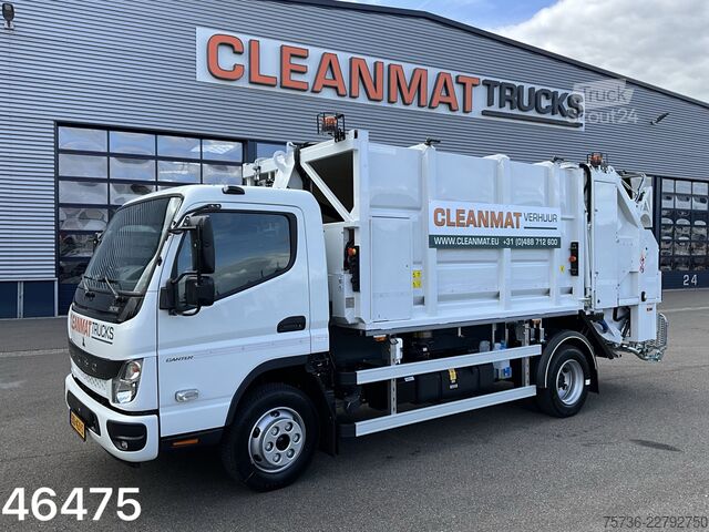 Vuilniswagen FUSO Canter 9C18 Euro 6 Geesink 7m³