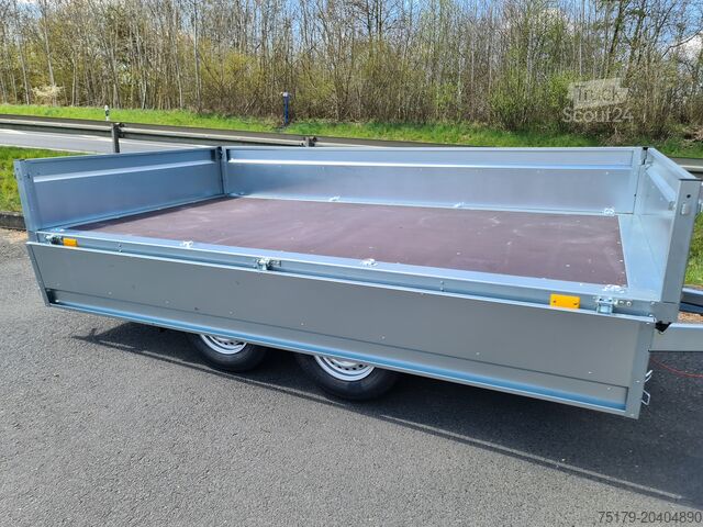 Ρυμουλκούμενο αυτοκίνητο Other Hochlader 302x151x40 cm 2000 kg Tandem