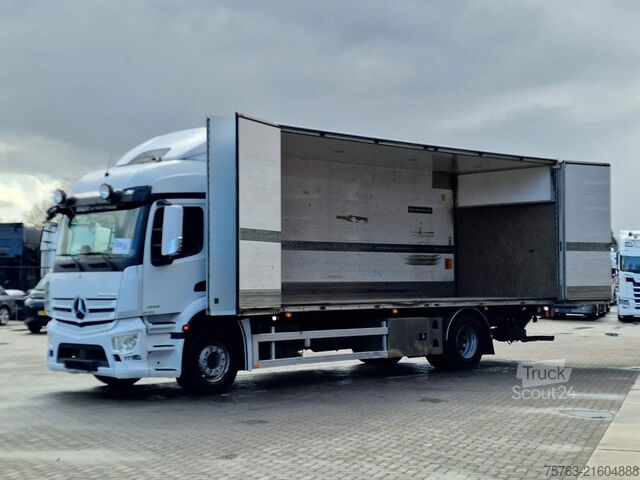 Koffer Mercedes-Benz Actros 1833 4x2 - Bussbygg box sidedoors - Load...
