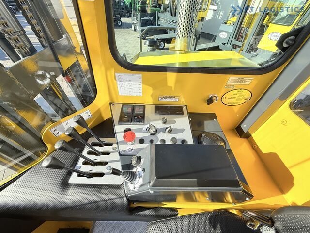 Carretilla retráctil de 4 vías Combilift C5000XL GAS DUPLEX 6000MM POSITIONER