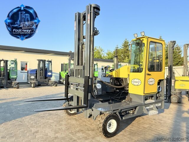 رافعة شوكية رباعية الاتجاهات Combilift C5000 XL GAS TRIPLEX 6920 FORK POSITIONE