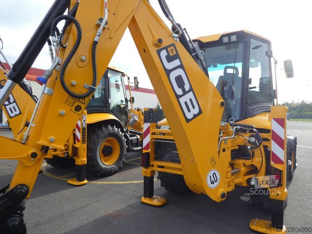 Backhoe loader 92 HP TIR - 3 Export non-EU JCB 3 CX  14 EXT  TIR 3 Non - CE Best Price