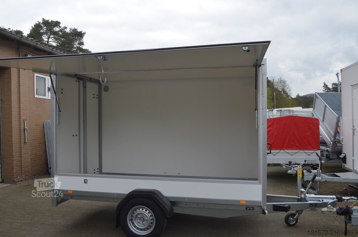 Box trailer Brenderup NEU 1300 Kg Kofferanhänger/Verkaufsklapp
