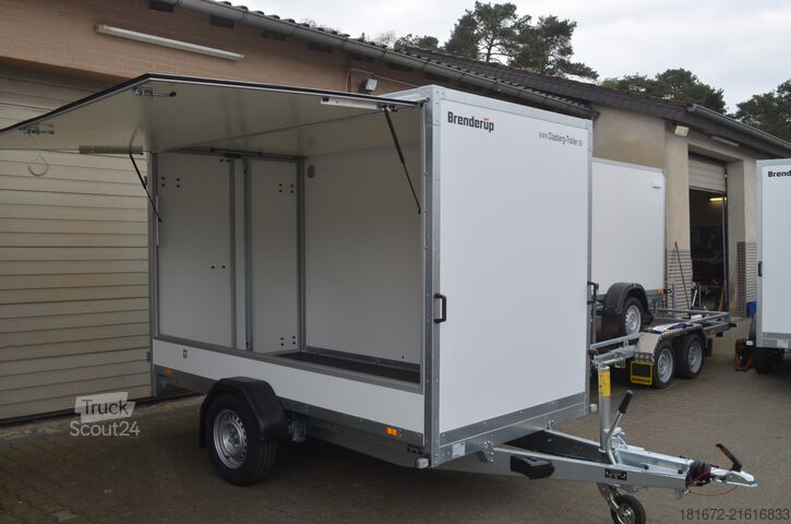 Box trailer Brenderup NEU 1300 Kg Kofferanhänger/Verkaufsklapp