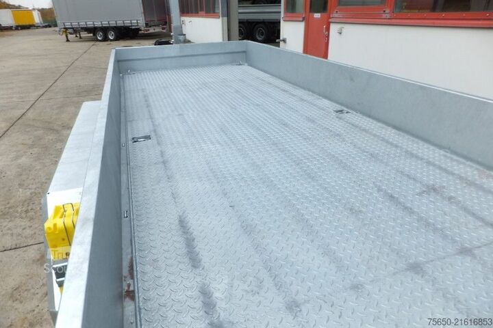 Dieplader oplegger Möslein TT 11-E6x2  Tieflader für Fräsen breiten Rampen, Neu