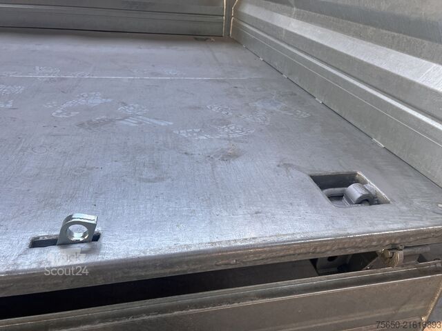 Kiepaanhangwagen Möslein TTD 19 B  19 t Tandemkipper- Tieflader, Breitbereifung