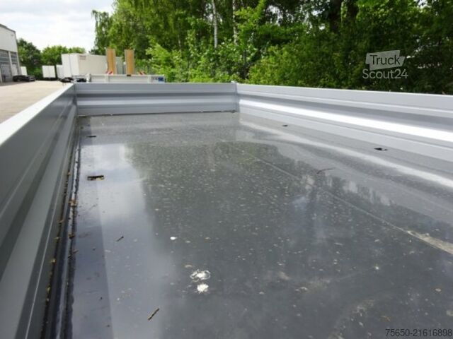 Kiepaanhangwagen Möslein TTD11 weiß  neuer Tandem 3- Seitenkipper Tieflader-- Neufahrzeug --