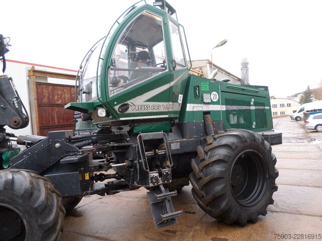 Skovkøretøj  Harvester Preuss  86 V.3- 197   6x6  Waratah HTH
