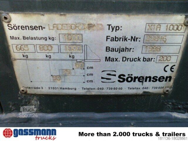 Agricultural machine Mercedes-Benz Atego 815 4x2, UNFALL! Ersatzteilträger!