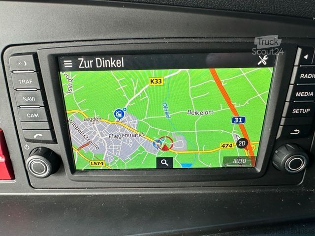 Vrachtauto met open laadbak MAN TGX 35.460 8x4-4 BL Pritsche+HMF 1920K Ladekran