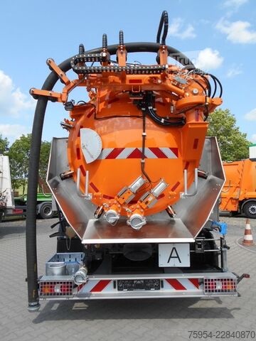 вакуумний автоцистерна Mercedes-Benz Actros 2543 L 6x2 / Pontos 14 piston