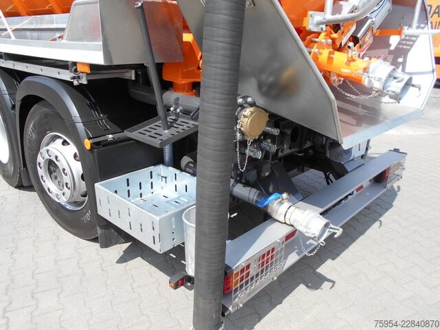 вакуумний автоцистерна Mercedes-Benz Actros 2543 L 6x2 / Pontos 14 piston