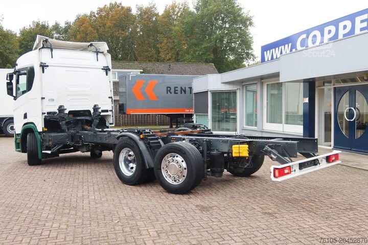 Chassis com cabina Scania R500 NGS 6x2 Chassis, Stuur lift as