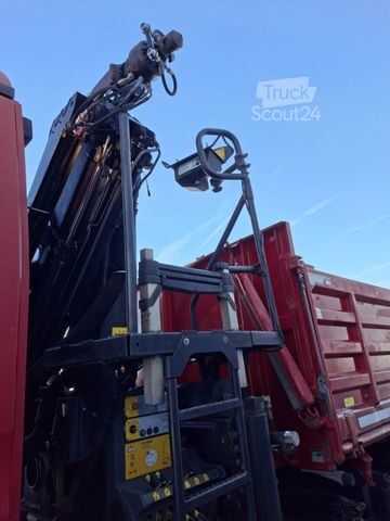 Driezijdige kipper MAN TGM 18.290 4x2 BL Meiller Kipper Kran PK 16001