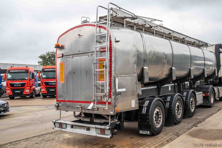 Mælketankvogn MAFA SAL 40.24/95e-INOX 29.000 L (no pump)