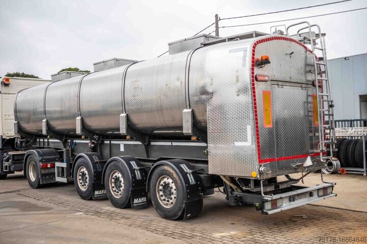 Mælketankvogn MAFA SAL 40.24/95e-INOX 29.000 L (no pump)