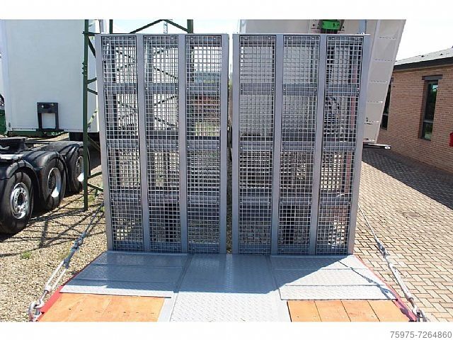 Lowbed construction machinery CEYLAN carrellone rampe idrauliche nuovo