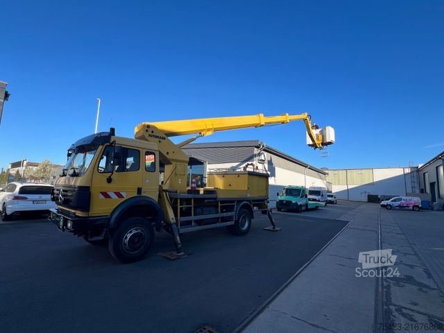 Platformă de lucru montată pe camion MERCEDES-BENZ SK 1417 4x4 Ruthmann T250