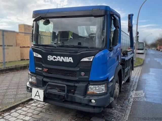 Wywrotka SCANIA P 320 4x2 XT Absetzkipper 123TKM Meiller