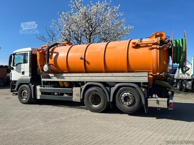 Wywrotka próżniowa MAN TG-S 26.360 6x2-2 BL Saug + Spülwagen Leistikow