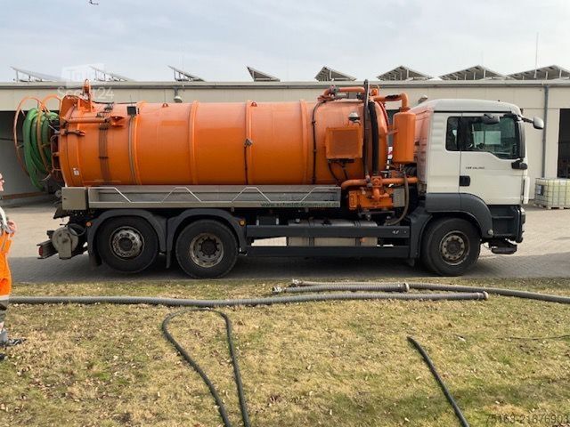 Wywrotka próżniowa MAN TG-S 26.360 6x2-2 BL Saug + Spülwagen Leistikow
