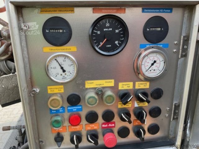 Wywrotka próżniowa MAN TG-S 26.360 6x2-2 BL Saug + Spülwagen Leistikow