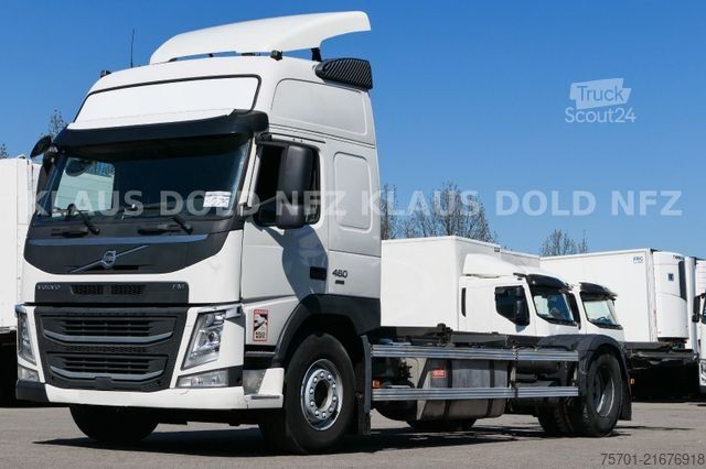 Wechselfahrgestell LKW VOLVO FH 460 Globetotter BDF 2XL-Tanks Vollluft Euro 6