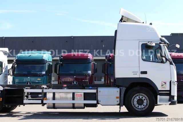 Wechselfahrgestell LKW VOLVO FH 460 Globetotter BDF 2XL-Tanks Vollluft Euro 6