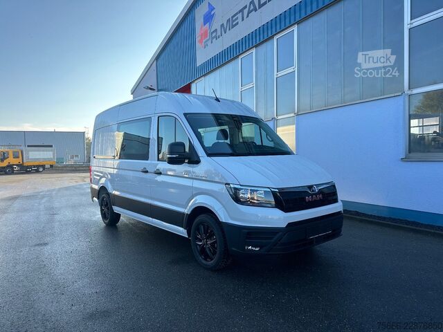 Magas tetős furgon MAN 3.180 TGE 4x4 Neuwagen 7Sitzer 5 Jahre Garantie