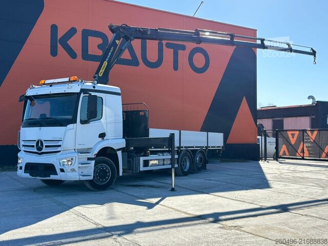 Atviras korpusas Mercedes-Benz Actros 2540 6x2 PK 19001 / PLATFORM L=6535 mm