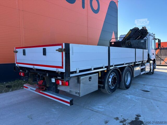 Atviras korpusas Mercedes-Benz Actros 2540 6x2 PK 19001 / PLATFORM L=6535 mm