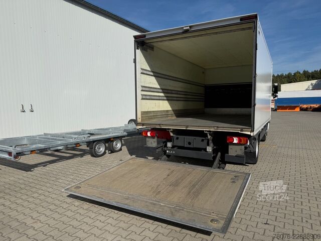 Skåpbil MERCEDES-BENZ MB 818 L 5 m Koffer LBW 1t 2,5 t NL Klima Kamera