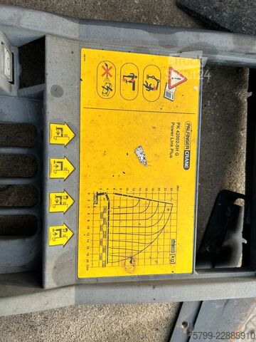 Grúa montada en camión Palfinger PALFINGER KRAN 42002SH Unfall
