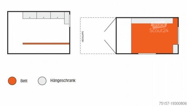 Remorque à caisse BLYSS AKTION! Speedcaravan 300x146x190cm 1.3t