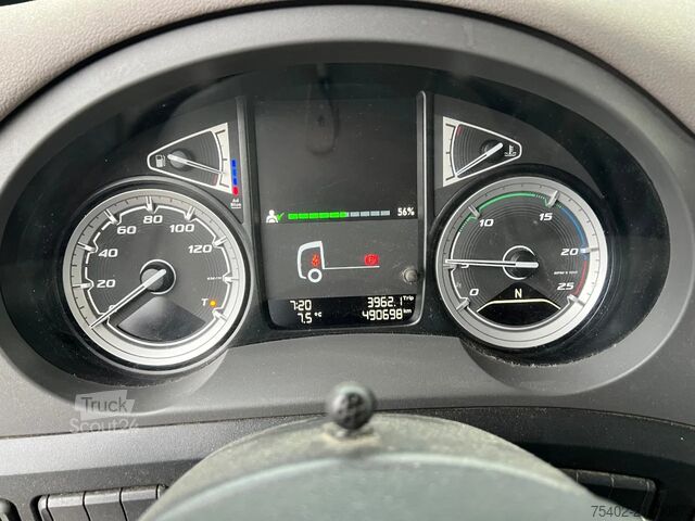 Valise DAF CF 340 / Closed Box / 6x2/4 / Dhollandia