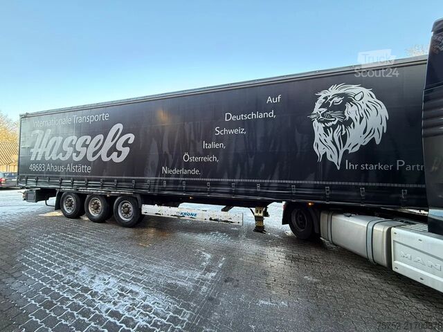 Stumdomi tentai Krone SD Schuifzeilen/Schuifdak BPW 2 Opbergkist Rese...