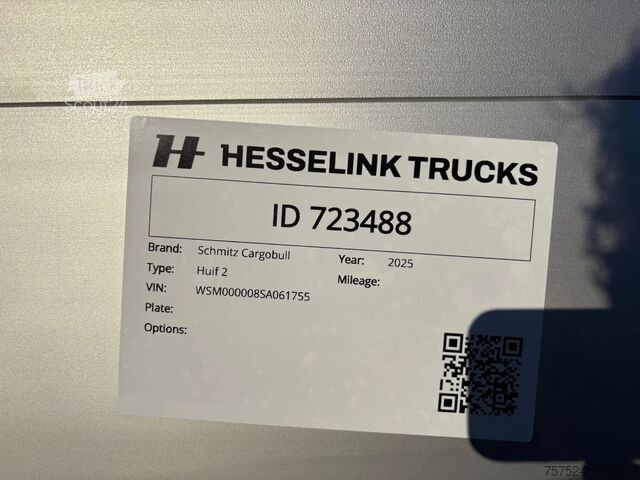 Lonas deslizantes Schmitz Cargobull SCB-S3 Schuifzeilen/Schuifdak NIEUW-NEW
