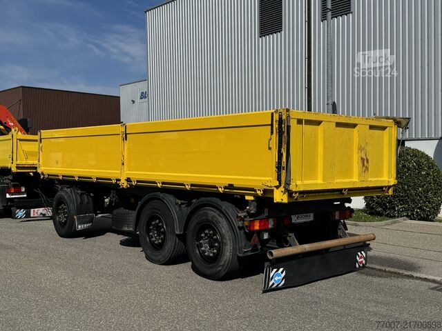 Rimorchio ribaltabile a tre lati KEMPF HKD 24 Dreiseitenkipper 7,20m Plane TOP
