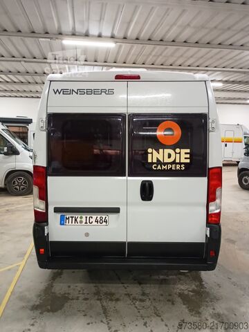 Caravana/autocaravana Fiat Ducato Weinsberg Carabus 600 K|2023 EURO 6 | Professioneller Verkäufer