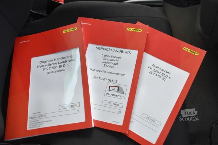 Kamion sa kranom DAF LF 230 4x2 + PALFINGER PK 7.501 SLD5 - AS GOOD ...