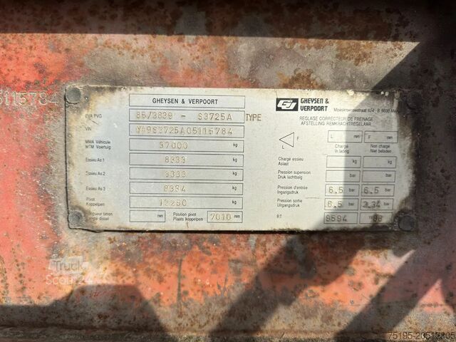 Tipper Gheysen en Verpoort S3725A