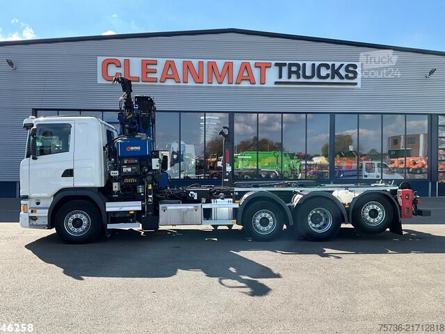 Système de bras à crochet Scania G 410 Euro 6 Hiab 21 Tonmeter laadkraan