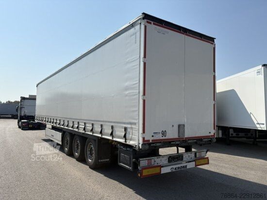 Отворено полуремарке с брезент KRONE SD PROFI LINER, LIFTACHSE, BPW-ACHSE, EDSCHA-VERDECK