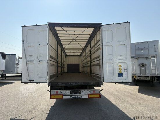 Отворено полуремарке с брезент KRONE SD PROFI LINER, LIFTACHSE, BPW-ACHSE, EDSCHA-VERDECK