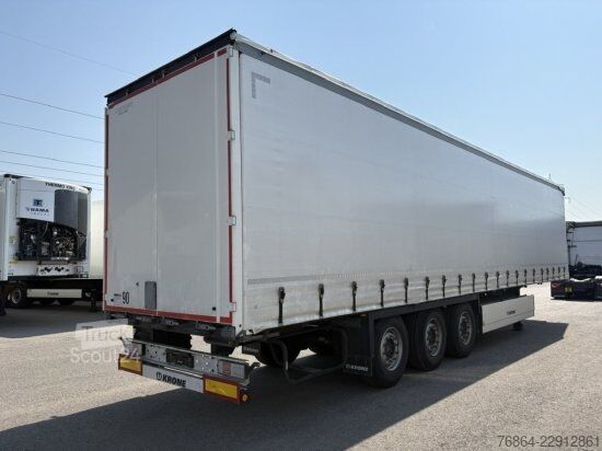 Отворено полуремарке с брезент KRONE SD PROFI LINER, LIFTACHSE, BPW-ACHSE, EDSCHA-VERDECK