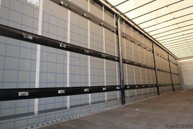 Відкритий напівпричіп з тентом SCHMITZ CARGOBULL SCS 24/L-13.62 EB, Verzinkt, Power Curtain