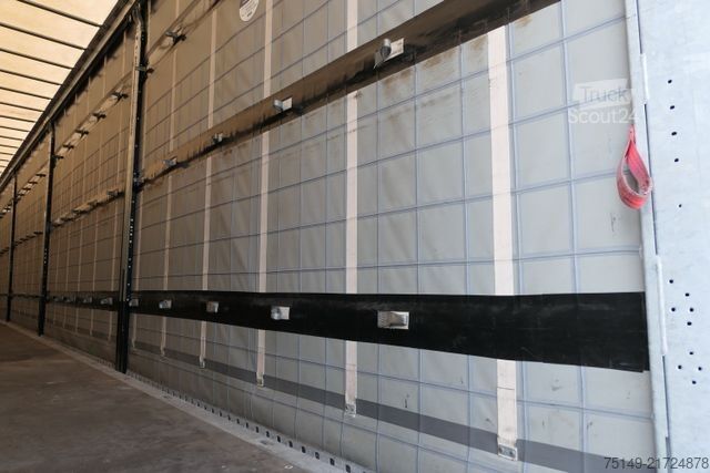 Відкритий напівпричіп з тентом SCHMITZ CARGOBULL SCS 24/L-13.62 EB, Verzinkt, Power Curtain