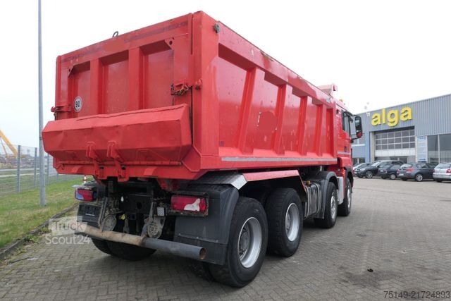 Саміоскид MAN 41.510 TGS 8x4, Stahl, 17m³, Klima, Navi, 113tkm